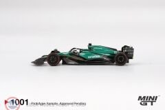 1:64 Mini GT 2024 Aston Martin AMR24 No18 Lance Stroll F1 2024 Bahrain GP