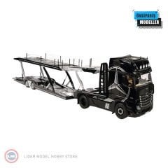 1:18 NZG 2019 Mercedes Benz Actros MP5 4x2 ve Araç Taşıyıcı Trailer Set Autotransporter Mit Stern