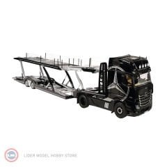 1:18 NZG 2019 Mercedes Benz Actros MP5 4x2 ve Araç Taşıyıcı Trailer Set Autotransporter Mit Stern