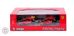 1:43 Burago Ferrari Racing F1 - Formula 1 team 4'lüSet