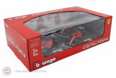 1:43 Burago Ferrari Racing F1 - Formula 1 team 4'lüSet