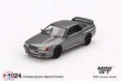 1:64 Mini GT 1971 Nissan Skyline GT-R (NISMO BNR32 CRS Version) Dark Metal Gray