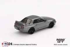 1:64 Mini GT 1971 Nissan Skyline GT-R (NISMO BNR32 CRS Version) Dark Metal Gray