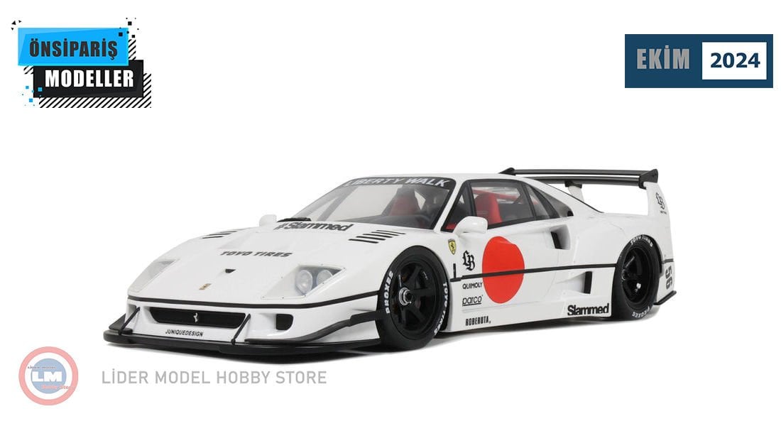 1:18 FERRARI LB-Works F40 White 2023