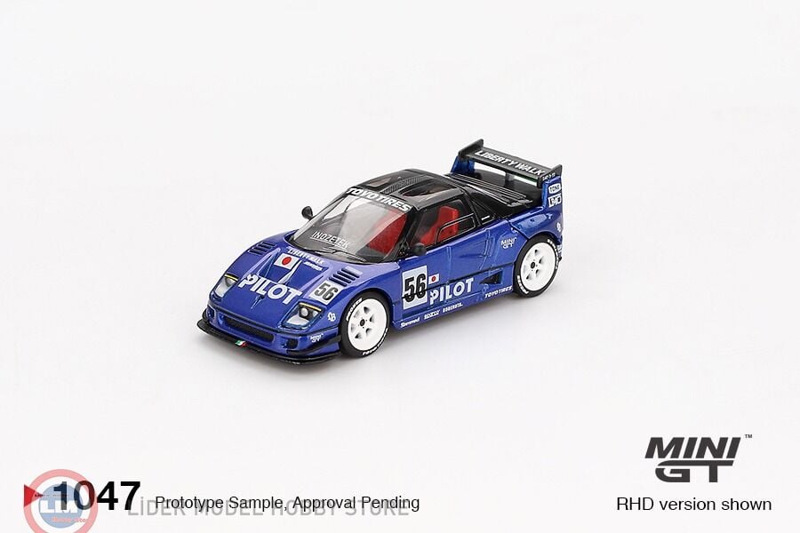 1:64 Mini GT 2024 Mazda AZ1 Liberty Walk LB40 Pilot