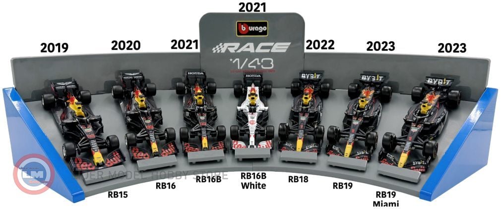 1:43 Red Bull Verstappen Set