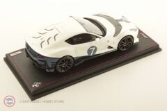 1:18 MR Collection 2022 Ferrari 812 Competizione #7 Bianco Italia / Blu Nart