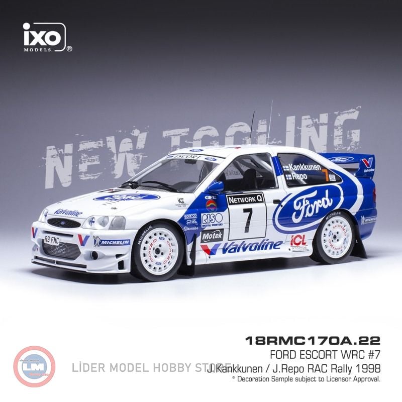 1:18 IXO Ford Escort WRC #7 RAC Rallye 1998