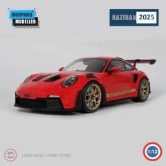 1:12 GT Sprit 2021 Porsche 911 992 GT3 RS Guards Red | ÖN SİPARİŞ