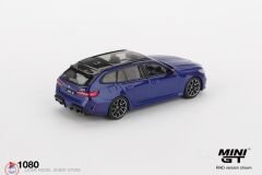 1:64 Mini GT 2024 BMW M5 Touring Marina Bay Blue Metallic