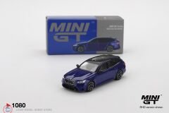 1:64 Mini GT 2024 BMW M5 Touring Marina Bay Blue Metallic