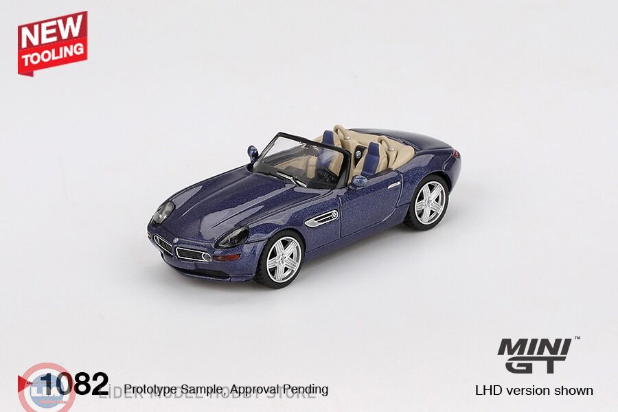 1:64 Mini GT 2003 BMW Z8 Alpina Alpine Blue