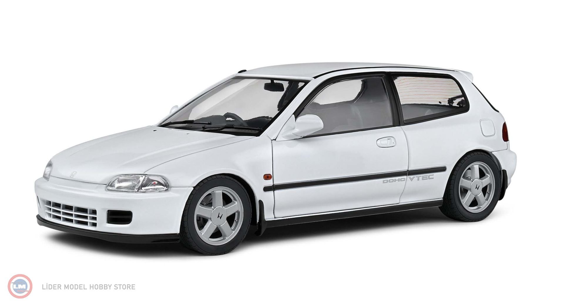 1:18 Solido 1991 Honda Civic (EG6) - Frost White