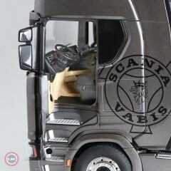 1:18 NZG 2017 Scania V8 730S 4x2 ve Araç Taşıyıcı Trailer Set  Greif Logo & Lohr Autotransporter