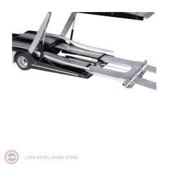 1:18 NZG 2017 Scania V8 730S 4x2 ve Araç Taşıyıcı Trailer Set  Greif Logo & Lohr Autotransporter