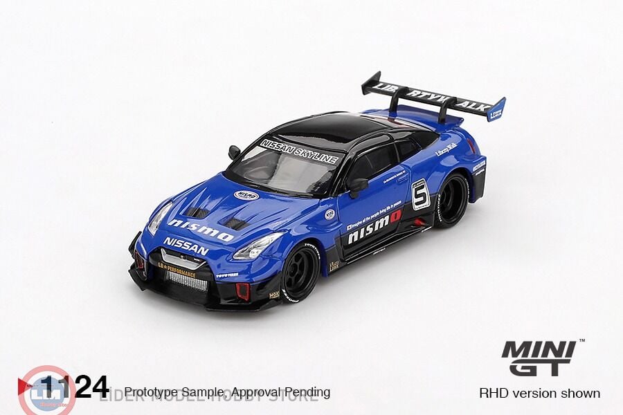 1:64 Mini GT 2025 Nissan GTR R35 LB Silhouette Works