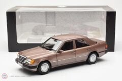 1:18 1989 Mercedes Benz E Class 230 E W124 - Rosewood
