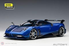 1:18 Autoart 2016 Pagani Huayra BC (Blu Francia/Carbon)
