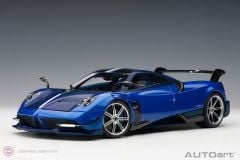 1:18 Autoart 2016 Pagani Huayra BC (Blu Francia/Carbon)