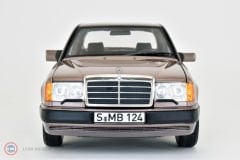 1:18 1989 Mercedes Benz E Class 230 E W124 - Rosewood