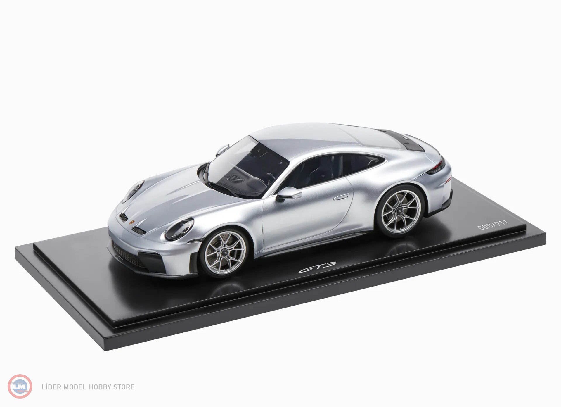 1:18 Spark 2024 PORSCHE 911 GT3 with Touring Package (992.2) Polar Silver