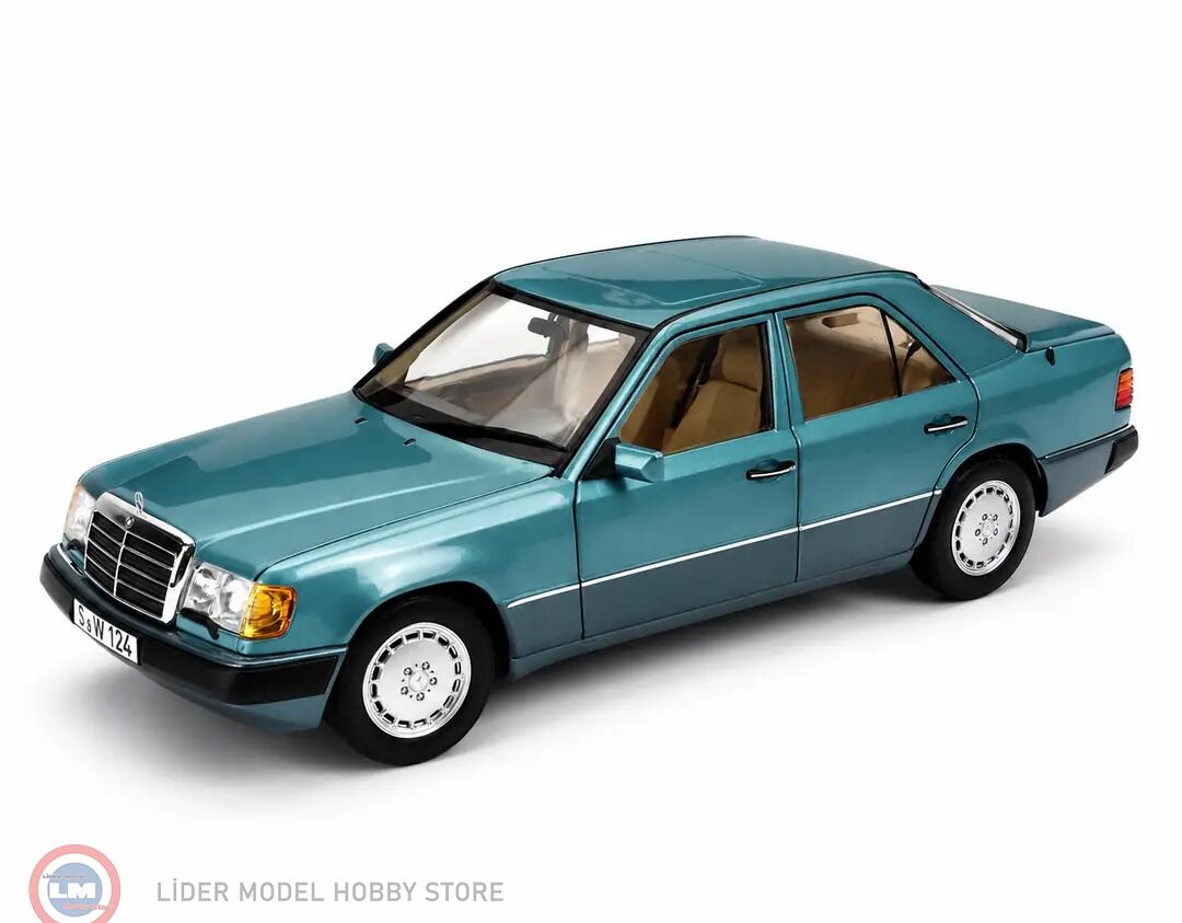 1:18 1989 Mercedes Benz E Class 230 E W124 - Beryl Blue