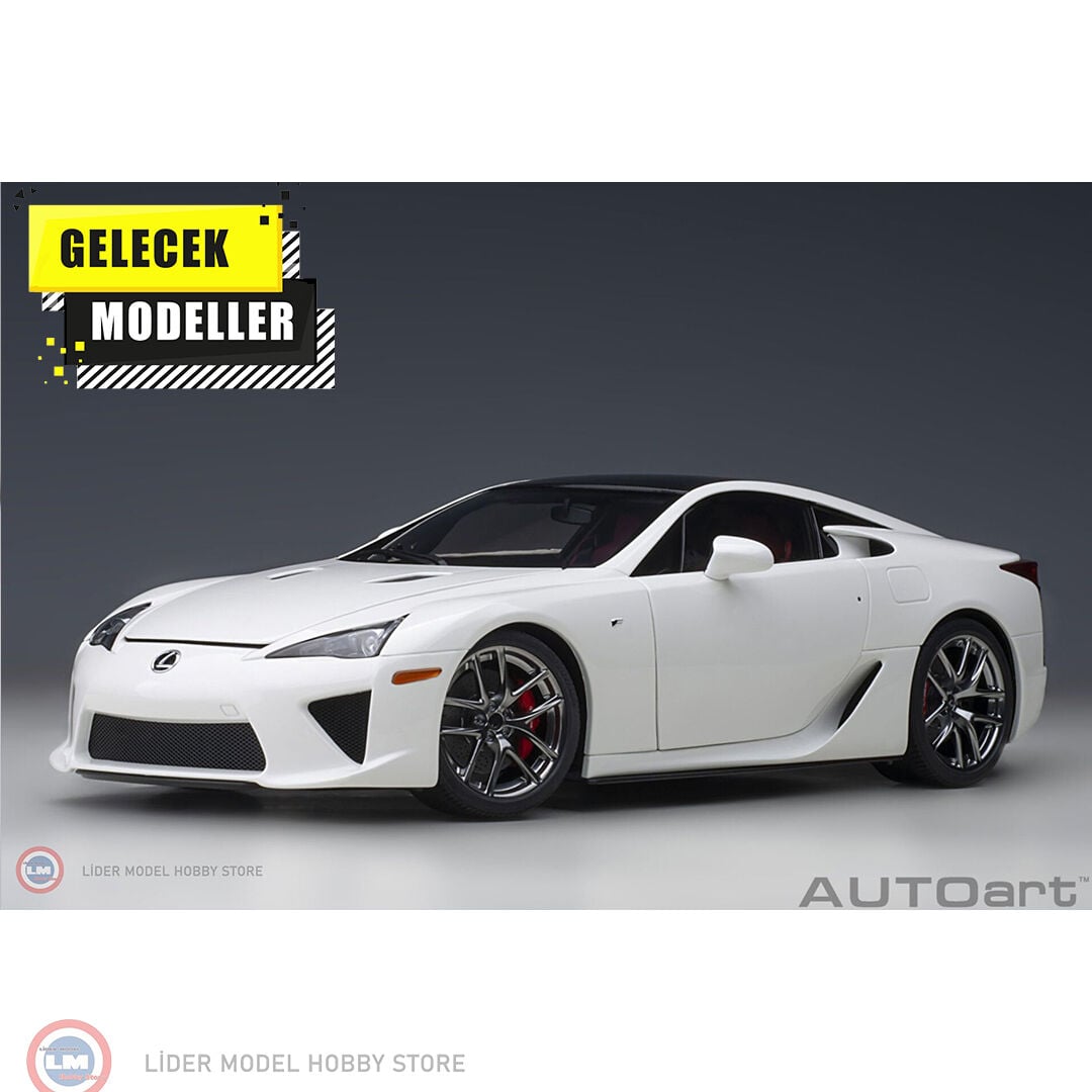 1:18 AUTOART Lexus LFA (Whitest WhiteCarbon)