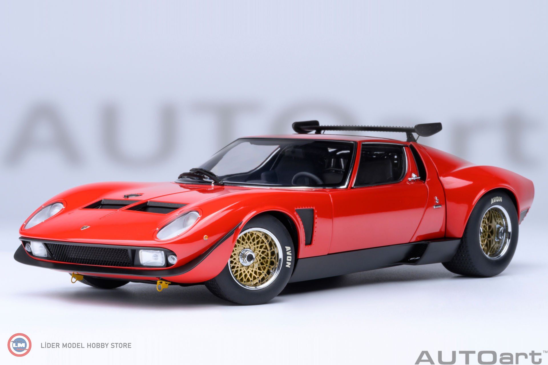 1:18 Autoart 1968 Lamborghini Miura Jota SVR
