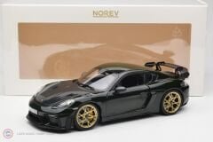 1:18 Norev 2023 Porsche Cayman GT4 RS with Weissachpackage - Brewster