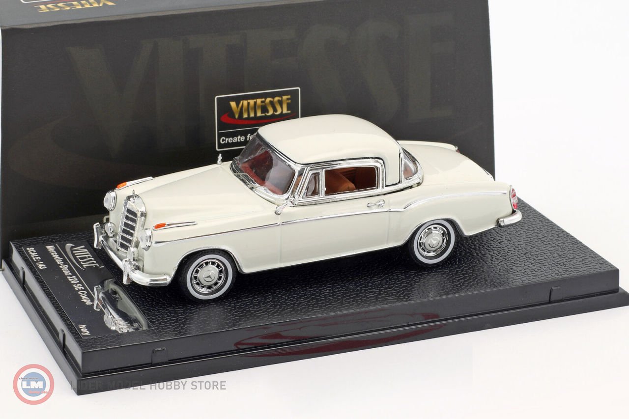 1:43 1958 Mercedes Benz 220 SE Coupe