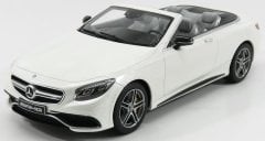 1:18 2017 Mercedes Benz S Class S63 AMG Cabriolet Open