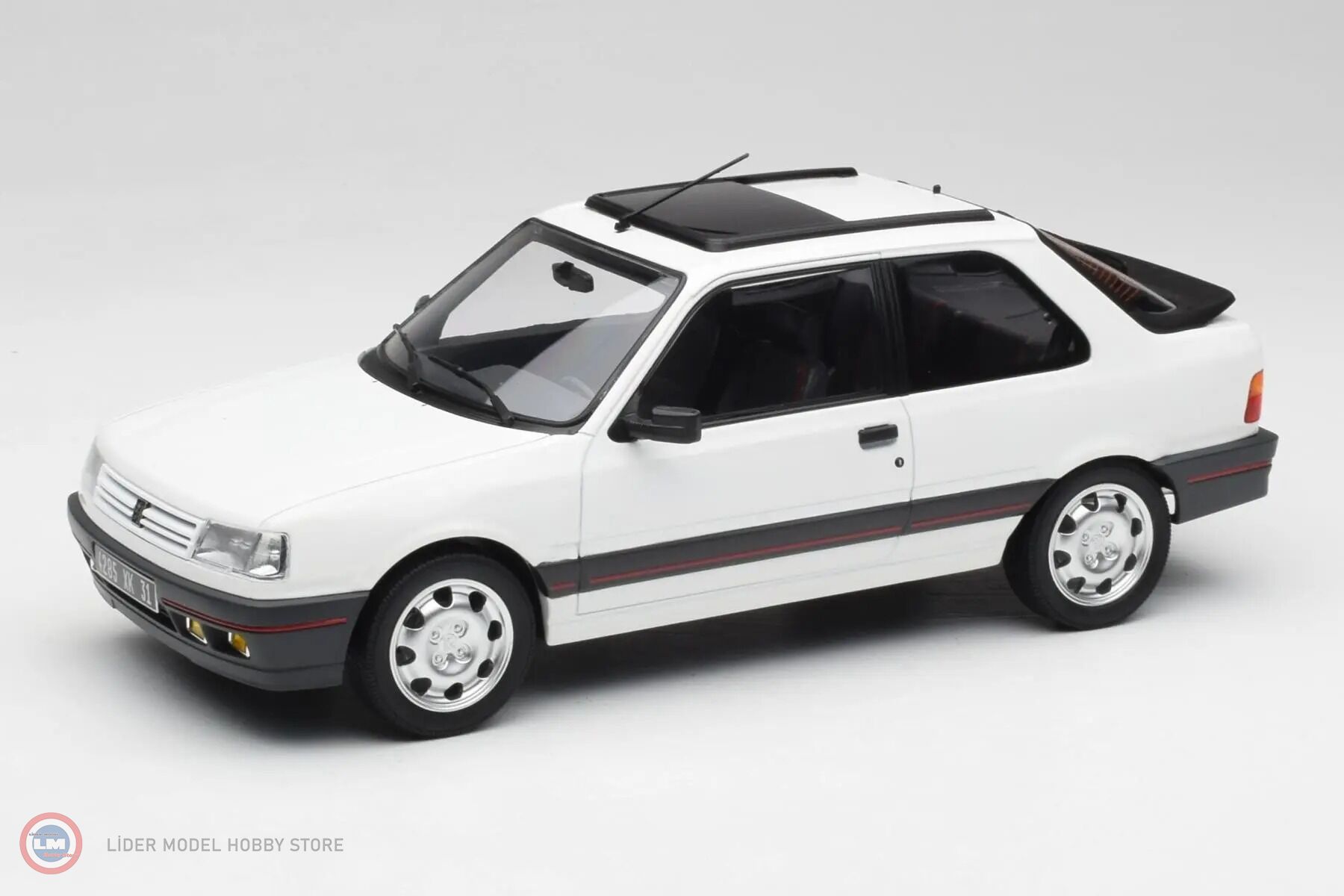 Peugeot 309 GTI 1987 Blanc Meije 1/18 NOREV 184888