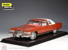 1:18 GLM/Stamp 1976 Cadillac Coupe de Ville Amberglow Metallic