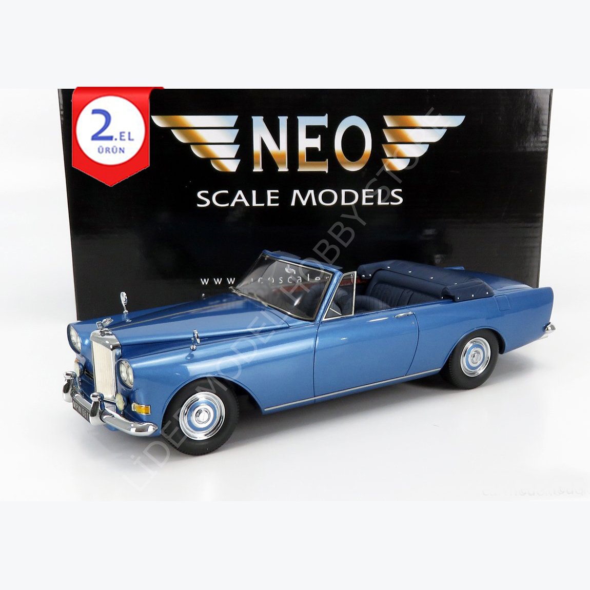 1:18 1963 Bentley Continental SIII Cabriolet Mulliner Park Ward