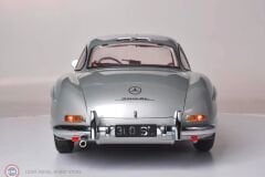 1:8 IXO KİT 1955 Mercedes Benz 300 SL Gullwing W198- silver