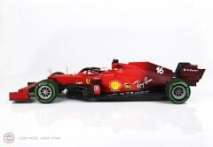 1:18 Ferrari SF21 - Scuderia Ferrari - Charles Leclerc - Emilia Romagna GP 2021 - with intermediate tyres(Green)
