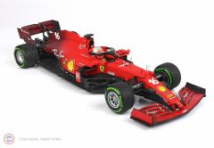 1:18 Ferrari SF21 - Scuderia Ferrari - Charles Leclerc - Emilia Romagna GP 2021 - with intermediate tyres(Green)