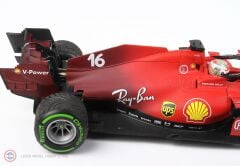 1:18 Ferrari SF21 - Scuderia Ferrari - Charles Leclerc - Emilia Romagna GP 2021 - with intermediate tyres(Green)