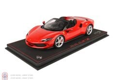 1:18 BBR 2022 2022 Ferrari 296 GTS SPIDER 2022 - CON VETRINA