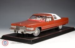 1:18 GLM/Stamp 1976 Cadillac Coupe de Ville Amberglow Metallic
