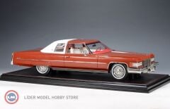 1:18 GLM/Stamp 1976 Cadillac Coupe de Ville Amberglow Metallic