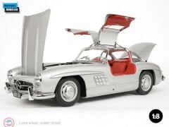 1:8 IXO KİT 1955 Mercedes Benz 300 SL Gullwing W198- silver