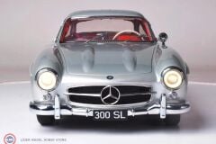 1:8 IXO KİT 1955 Mercedes Benz 300 SL Gullwing W198- silver