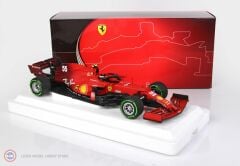 1:18 2021 Ferrari SF21 - Scuderia Ferrari - #5 - Carlos Sainz - Emilia Romagna GP 2021 - with intermediate tyres(Green)