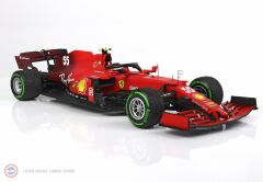 1:18 2021 Ferrari SF21 - Scuderia Ferrari - #5 - Carlos Sainz - Emilia Romagna GP 2021 - with intermediate tyres(Green)