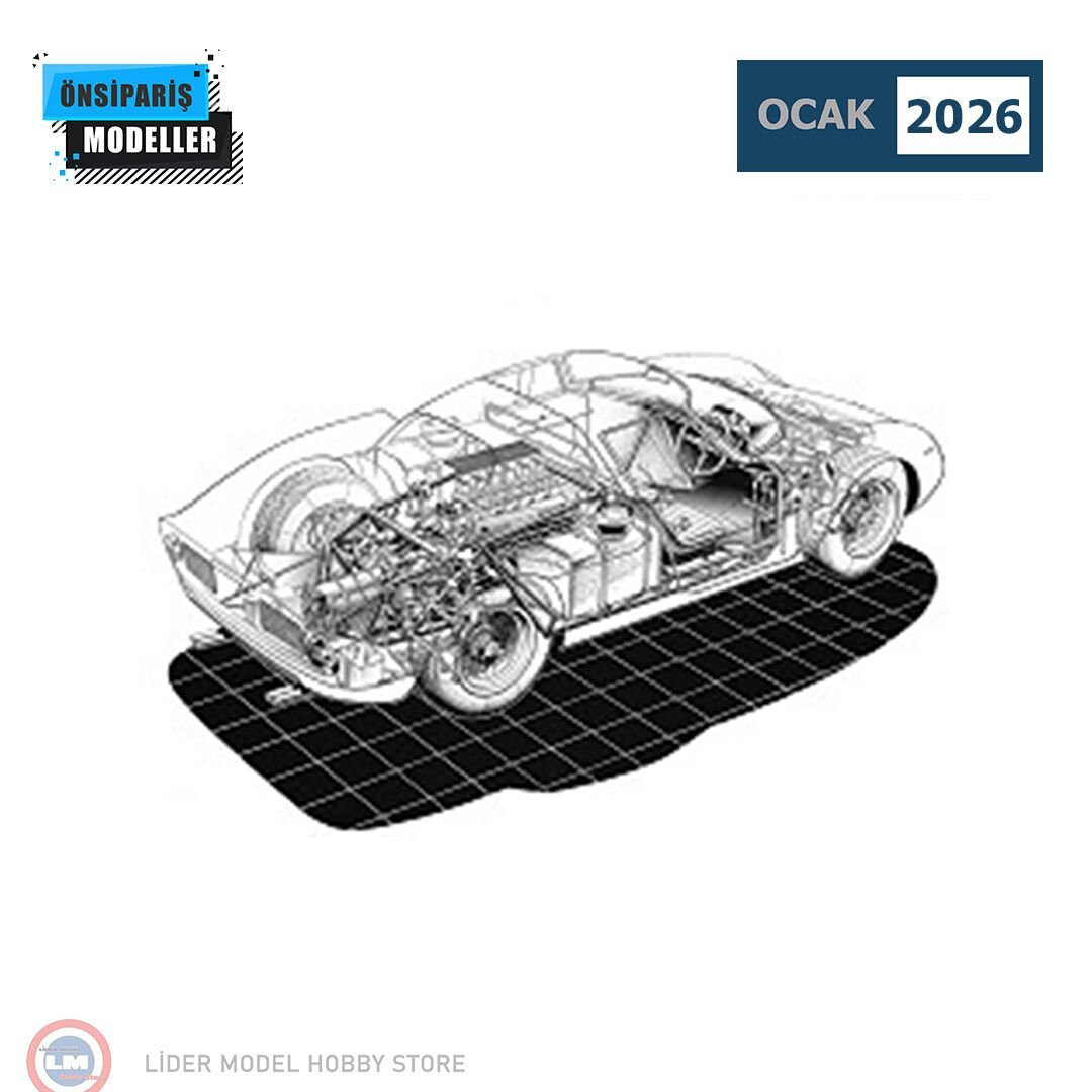 1:18 Ferrari 250 LM Transaparent Car Body