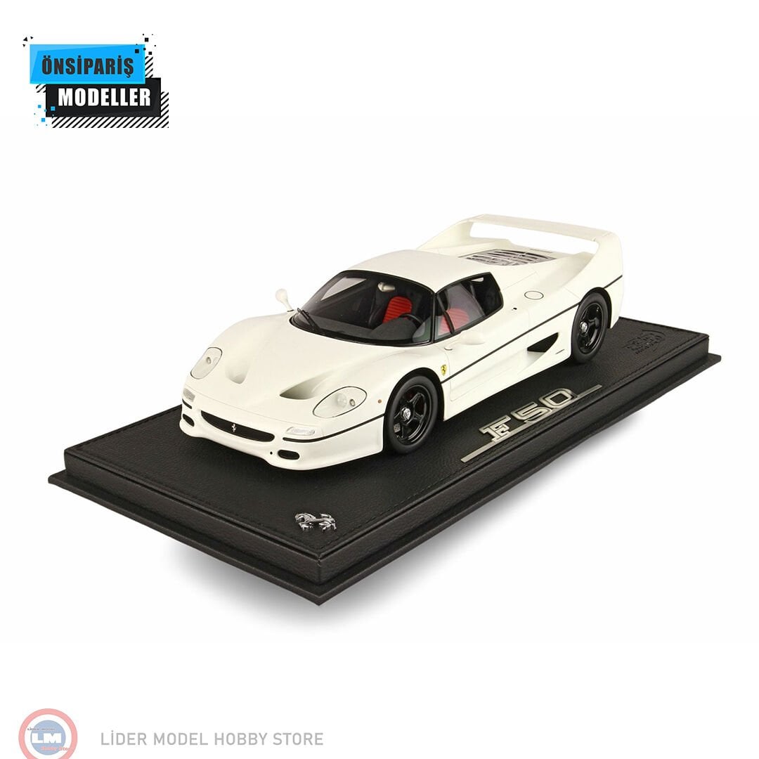 1:18 BBR 1995 Ferrari F50 Coupe Avus White