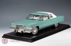 1:18 GLM/Stamp 1976 Cadillac Coupe de Ville Dunbarton Green