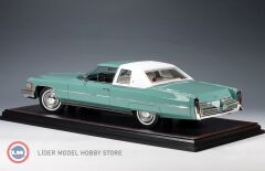 1:18 GLM/Stamp 1976 Cadillac Coupe de Ville Dunbarton Green