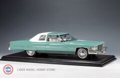 1:18 GLM/Stamp 1976 Cadillac Coupe de Ville Dunbarton Green